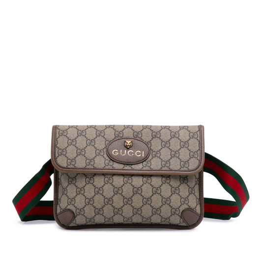 Pre-Owned Gucci Supreme Canvas Neo Vintage Belt Bag - G1080