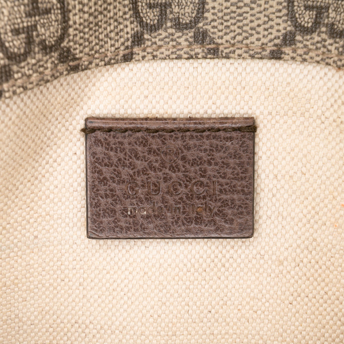Pre-Owned Gucci Supreme Canvas Neo Vintage Belt Bag - G1080
