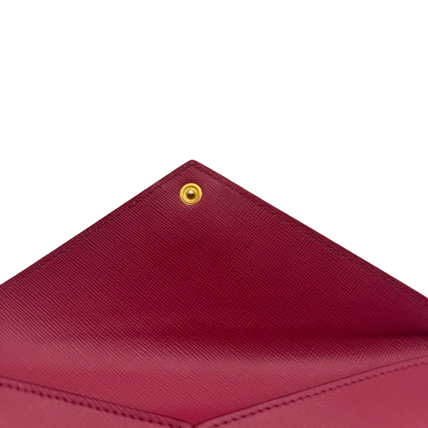 Pre-Owned Prada Saffiano Envelope Wallet - P1042