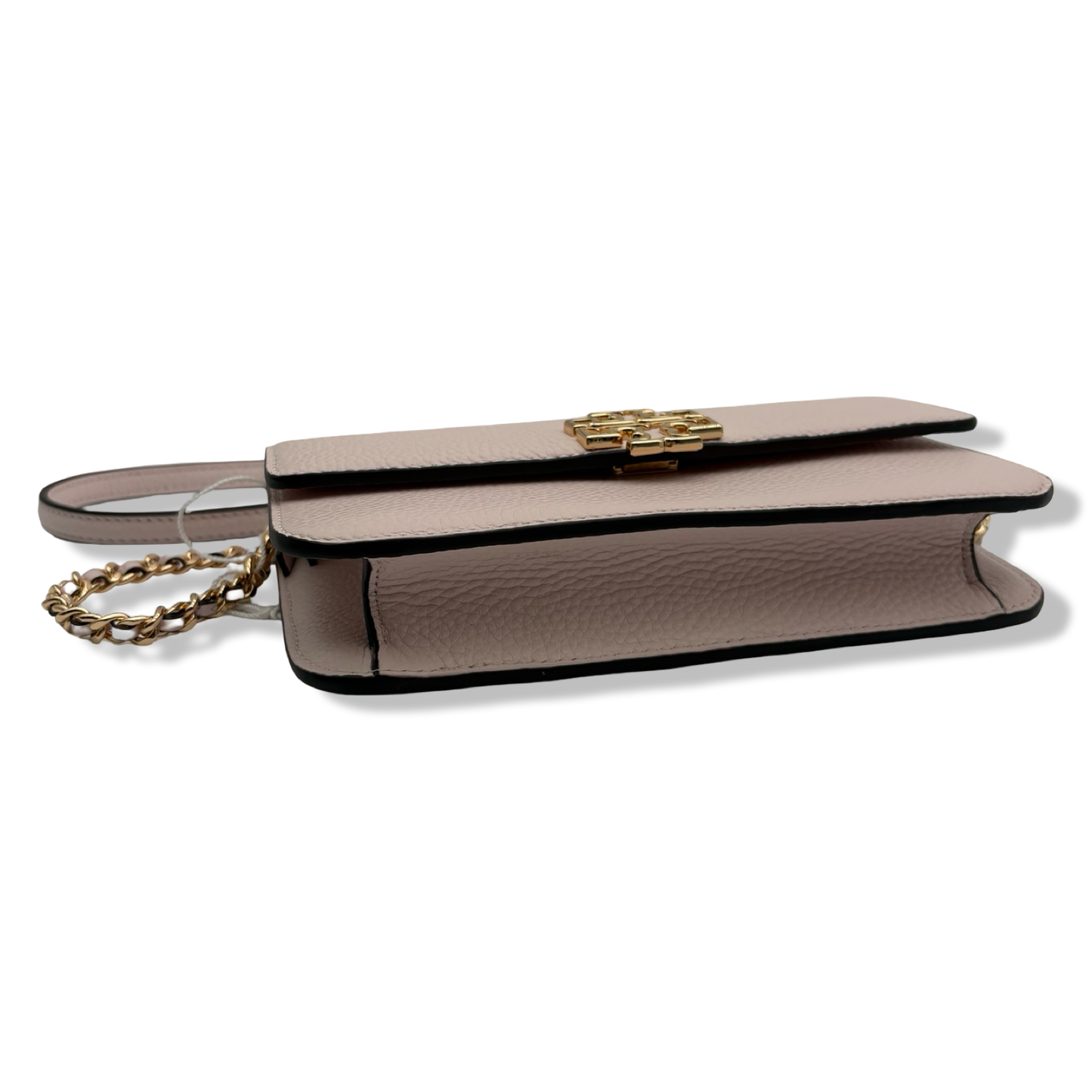 Pre-Owned Tory Burch Women's Britten Chain Wallet with Wristlet (Delicate Pink) - B0F4NZ8T4P