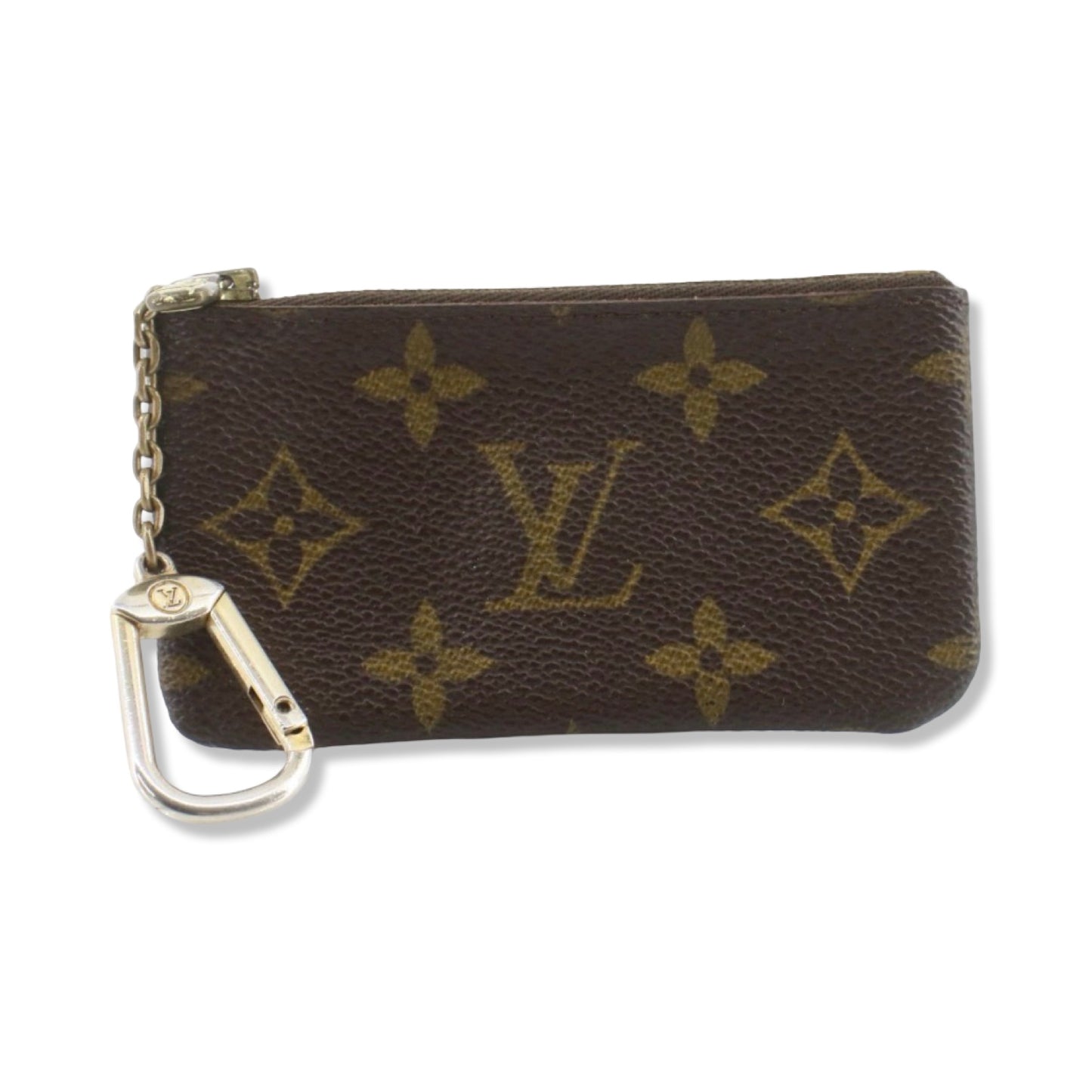 Pre-Owned Louis Vuitton Monogram Canvas Pochette Cle Coin Key Pouch - LV2017