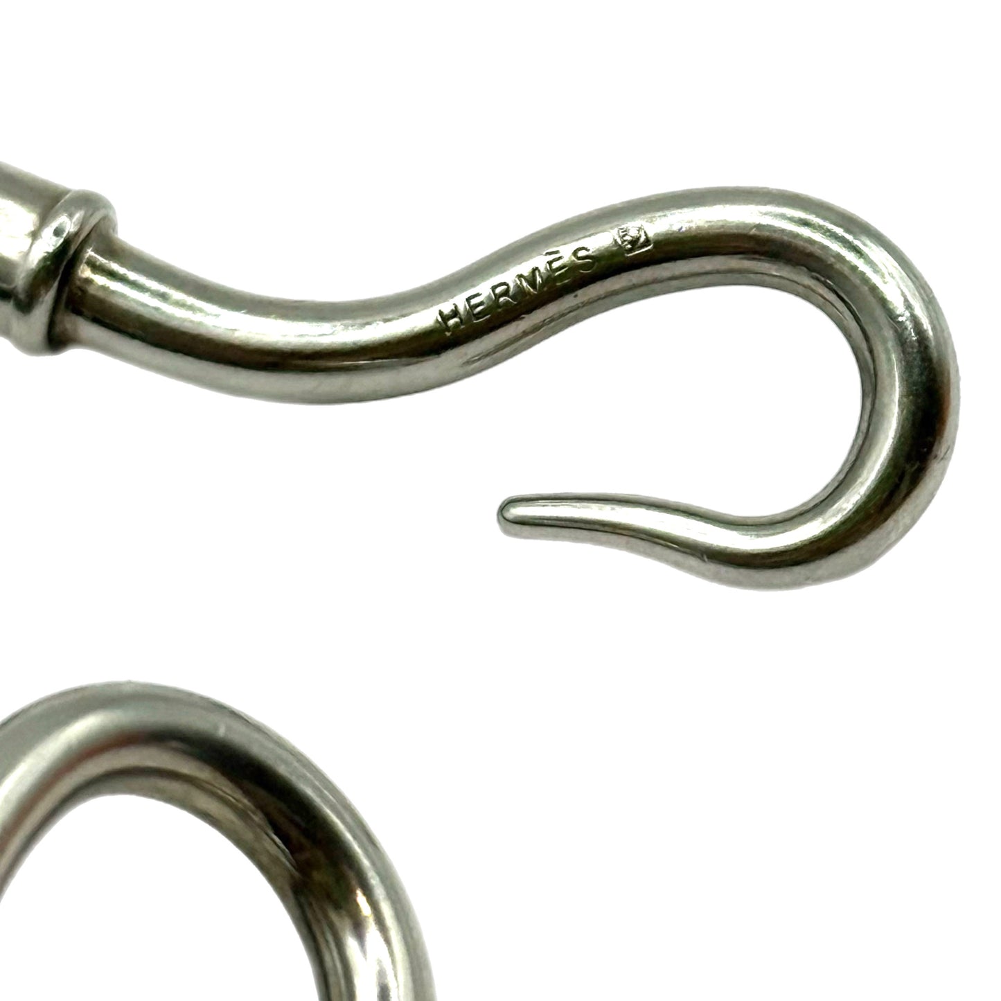 Pre-Owned Hermes Brown Leather Hook Bracelet - HER1015