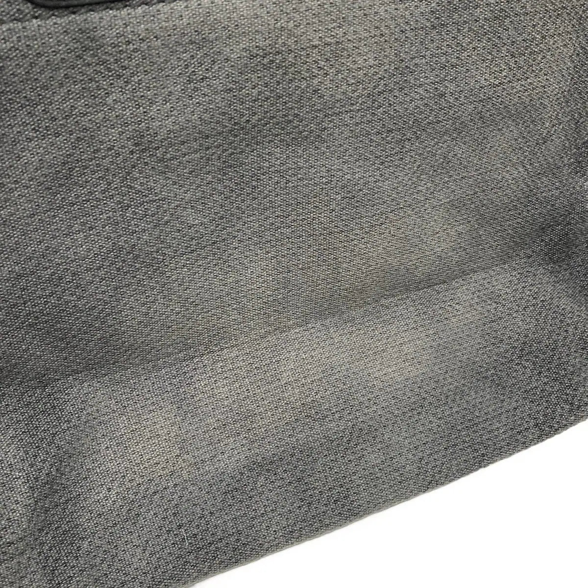 Pre-Owned Chanel Deauville MM Canvas and Leather Tote Bag Gray - CH1046