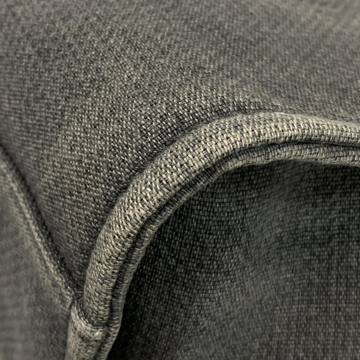 Pre-Owned Chanel Deauville MM Canvas and Leather Tote Bag Gray - CH1046