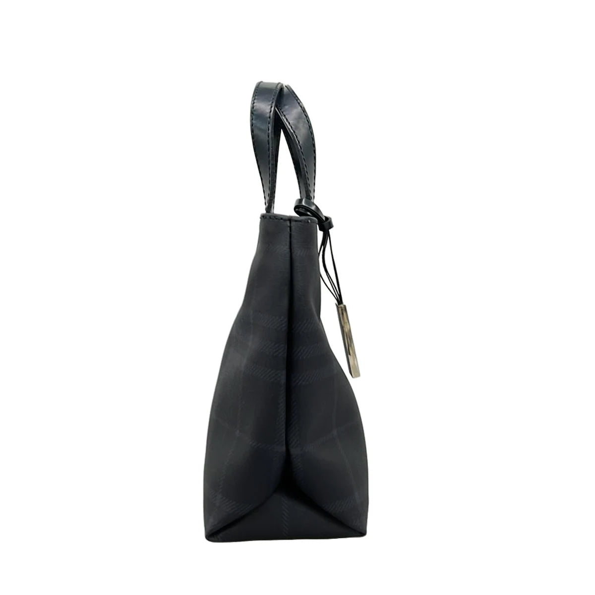 Pre-Owned Burberry Nylon Black and Blue Tote Bag - BB1057
