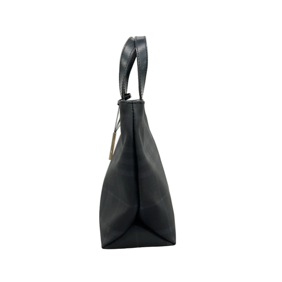 Pre-Owned Burberry Nylon Black and Blue Tote Bag - BB1057