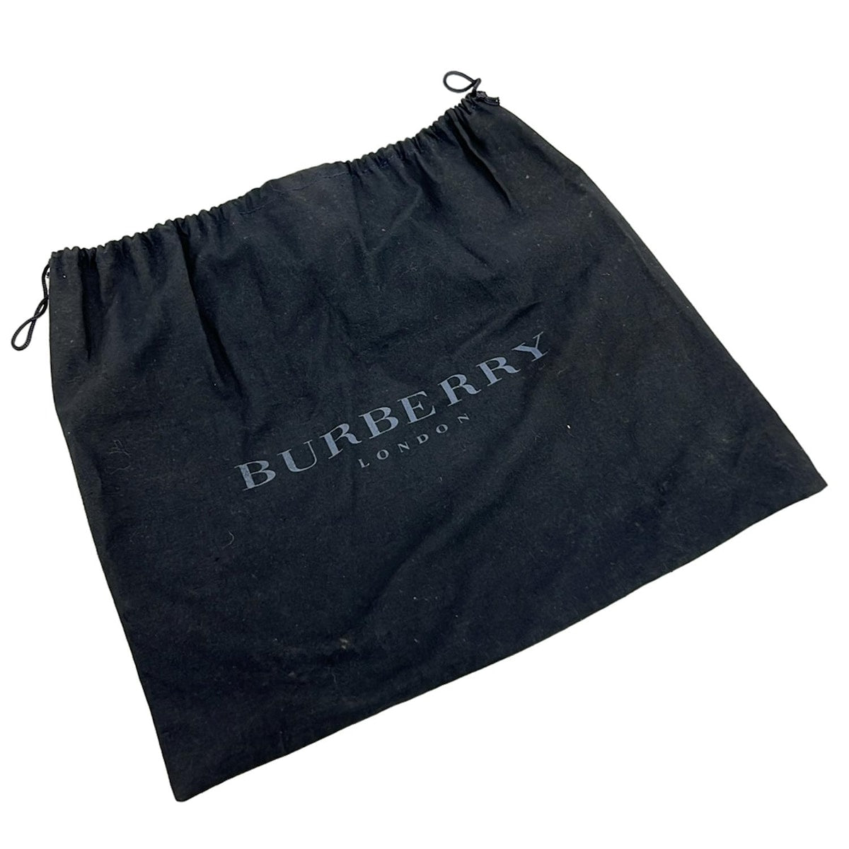 Pre-Owned Burberry Nylon Black and Blue Tote Bag - BB1057