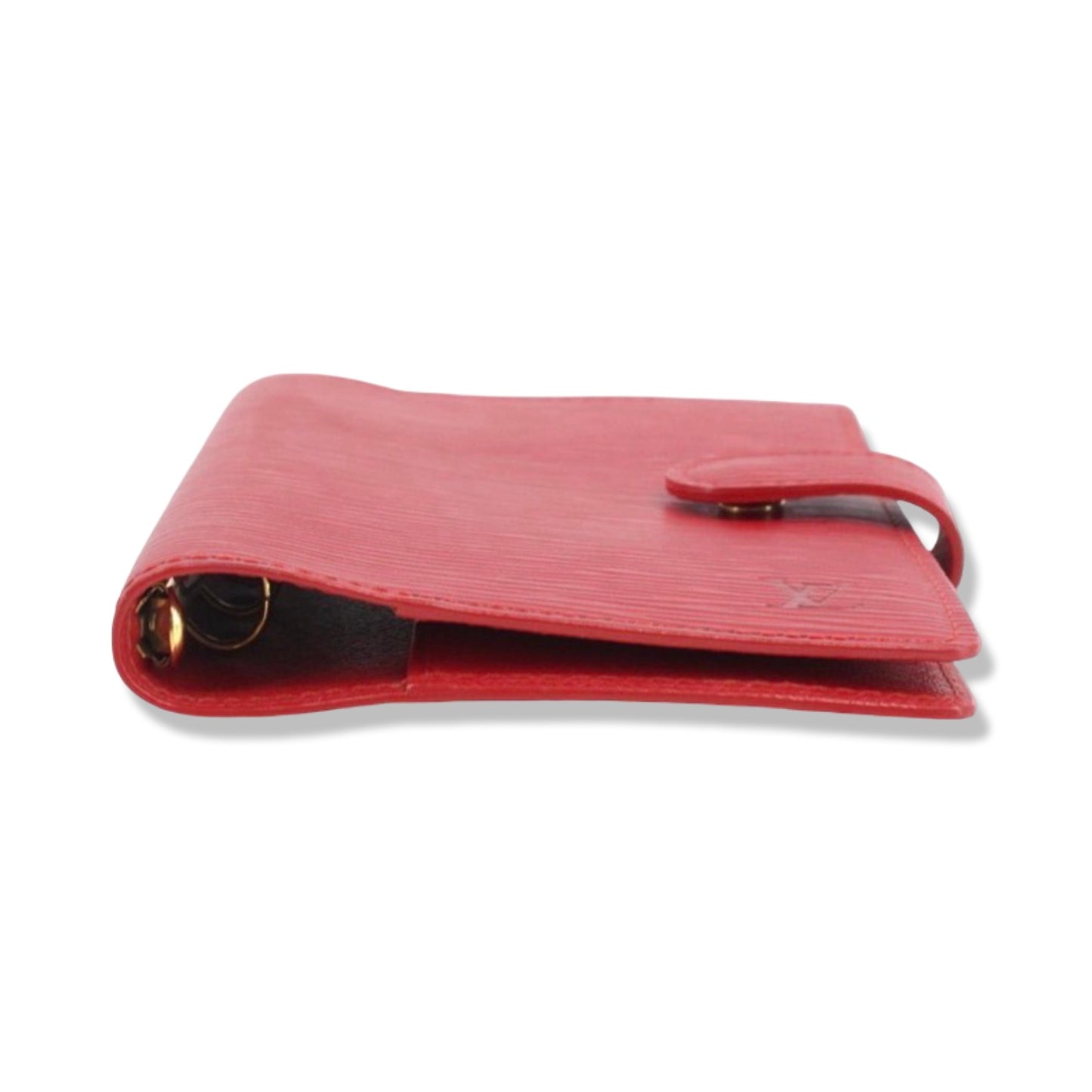 Pre-Owned Louis Vuitton Epi Leather Red Small Ring Agenda Cover - LV1929
