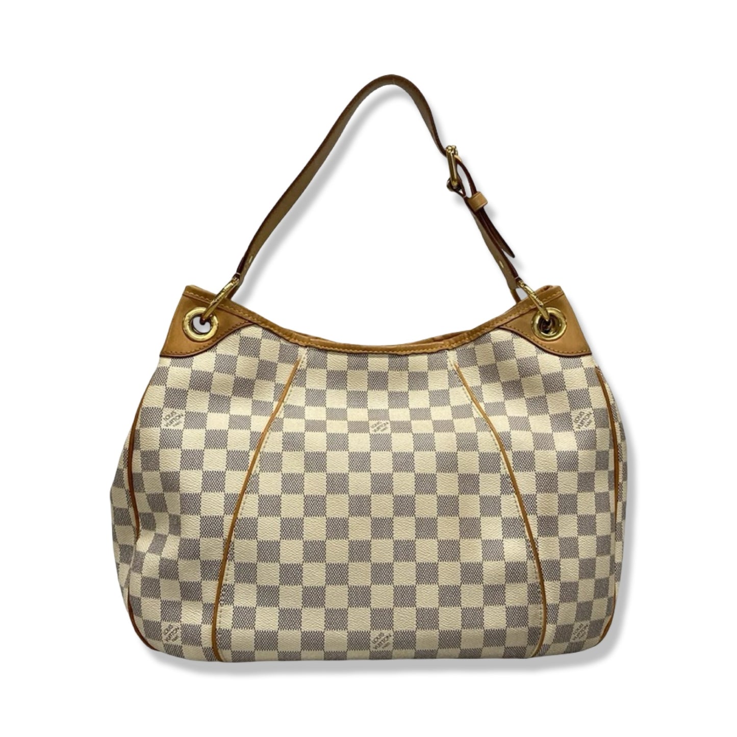Pre-Owned Louis Vuitton Damier Azur Canvas Galliera PM Shoulder Bag - LV1458