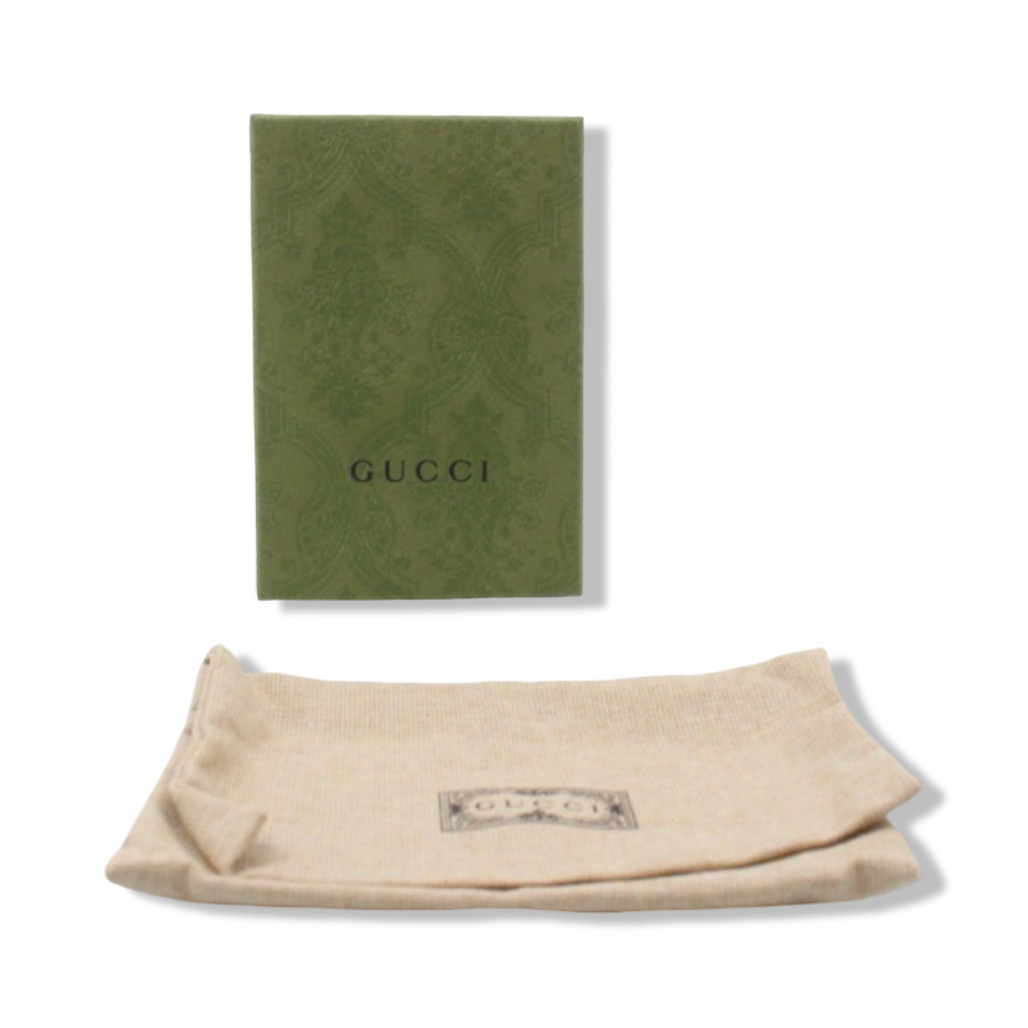 Pre-Owned Gucci Leather Snap Card Holder - G1199