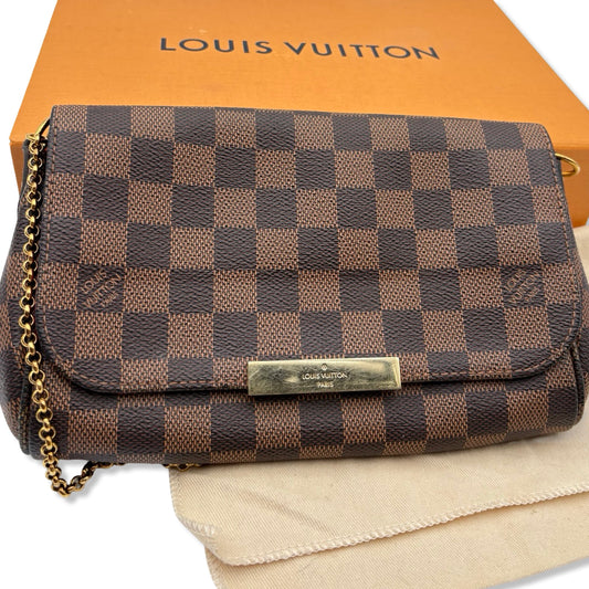 Pre-Owned Louis Vuitton Damier Ebene Canvas Favorite PM - LV2012