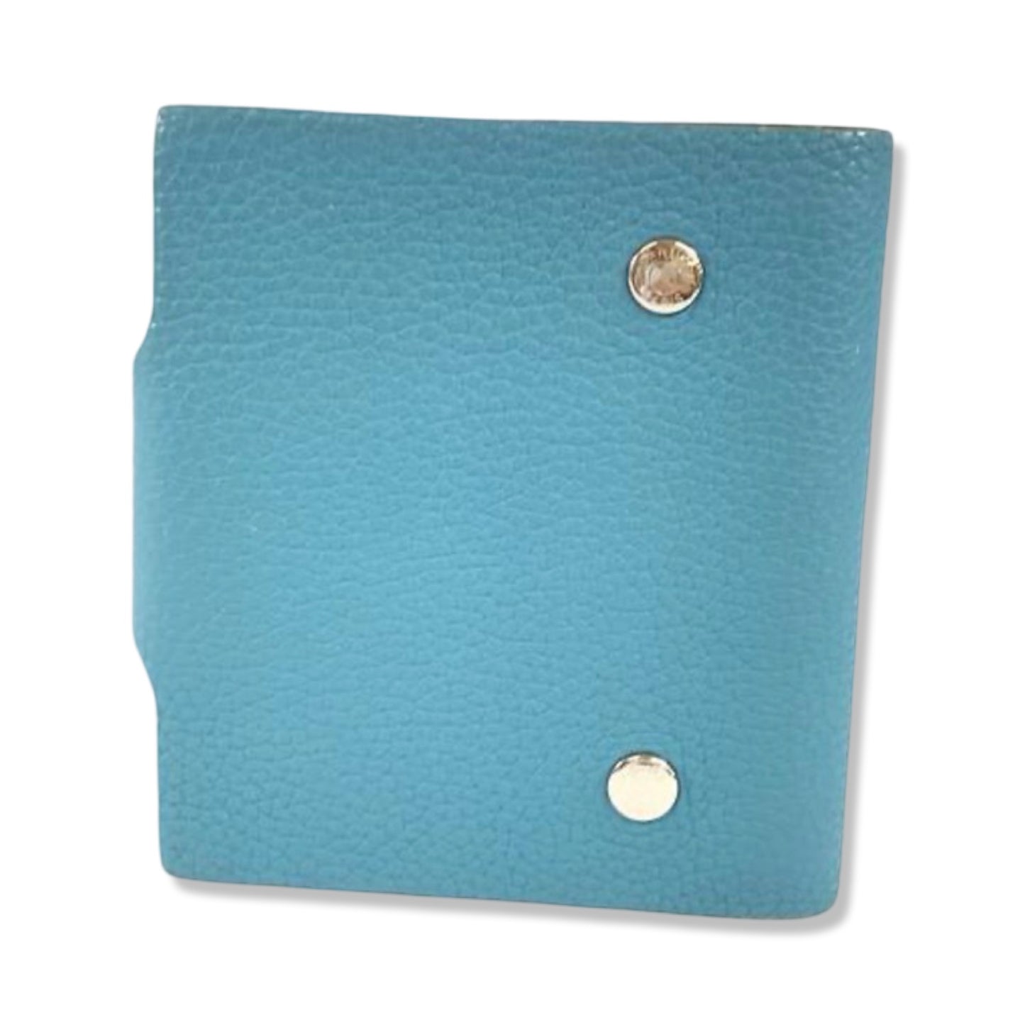 Pre-Owned Hermes Leather Notebook Cover - Blue - HER1016