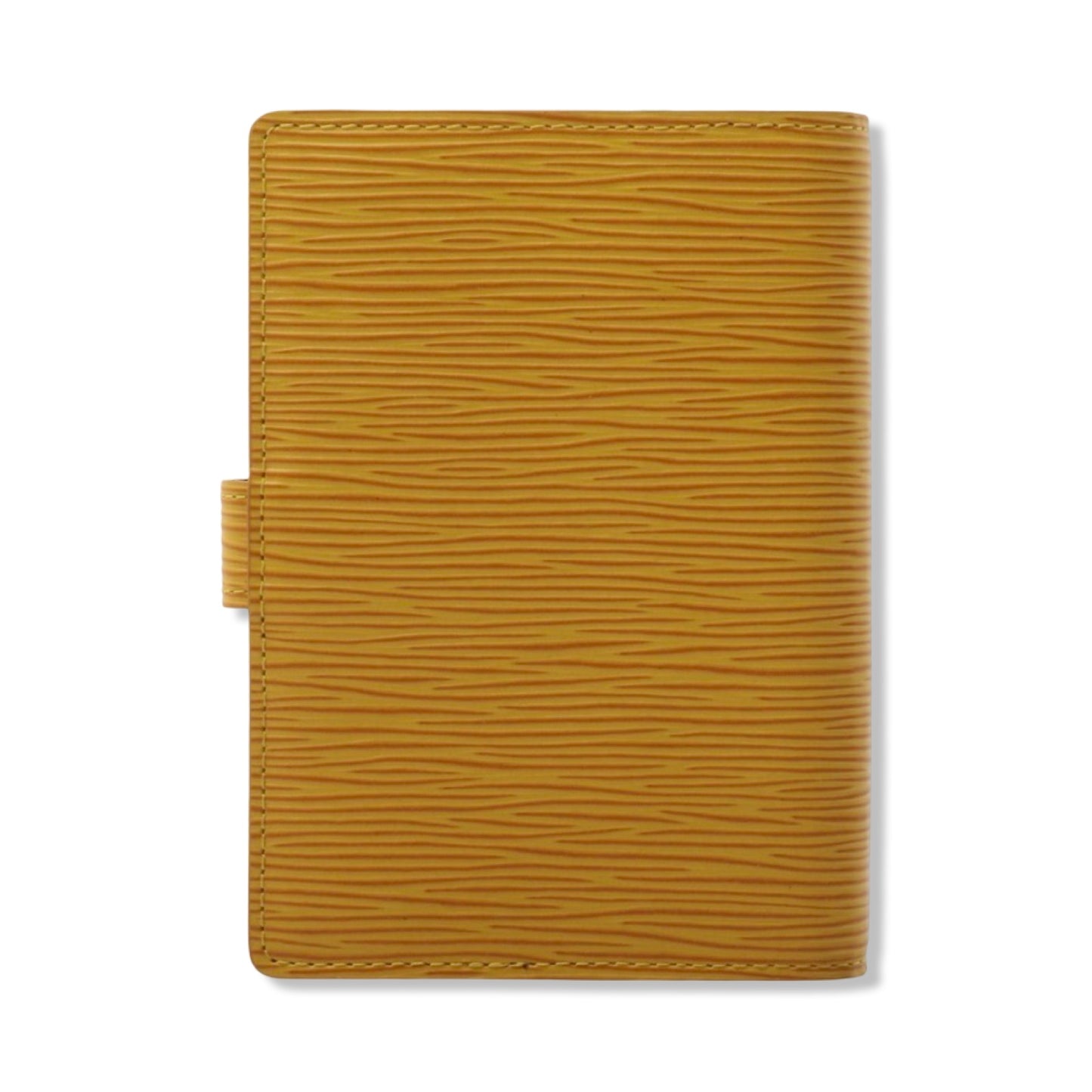 Pre-Owned Louis Vuitton Epi Leather Yellow Small Ring Agenda Cover - LV2024