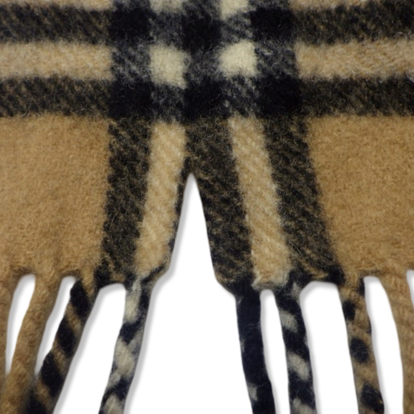 Pre-Owned Burberry House Check Lambswool Scarf - BB1047