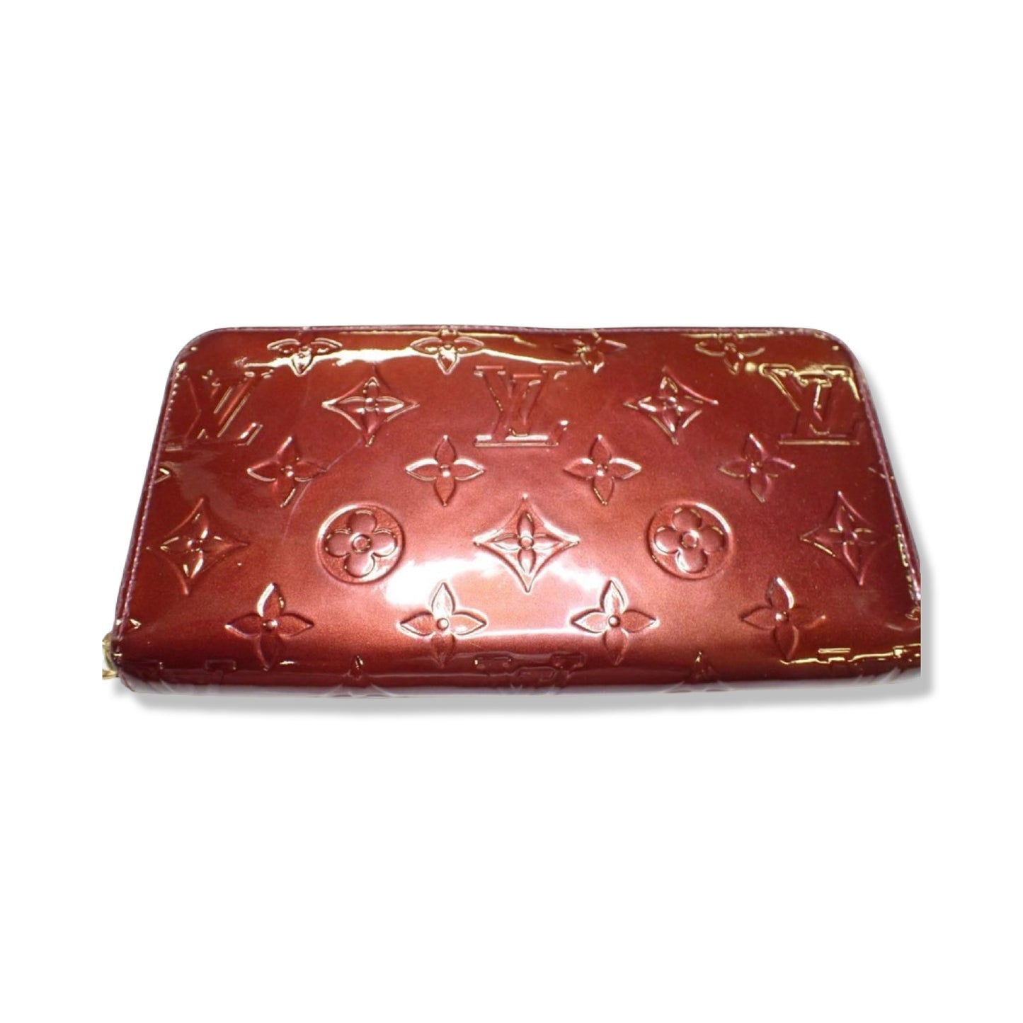Pre-Owned Louis Vuitton Amarante Vernis Zippy Wallet - LV1350
