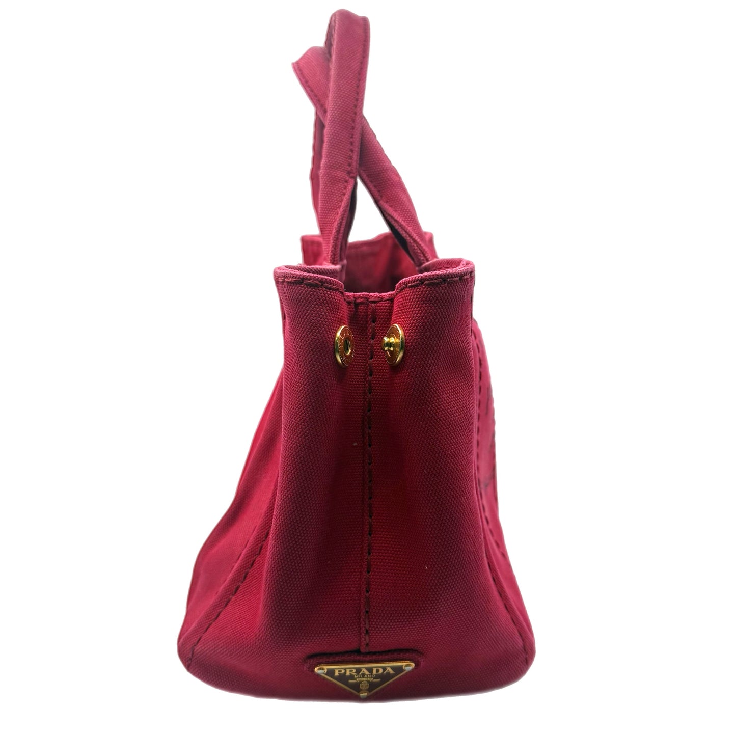 Pre-Owned Prada Canvas Canapa Convertible Tote - P1026