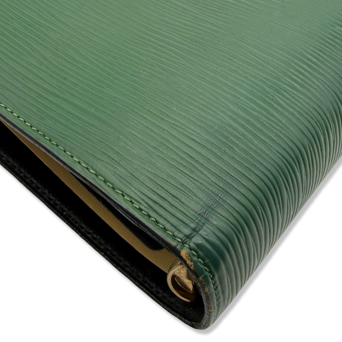 Pre-Owned Louis Vuitton Epi Leather Green Medium Ring Agenda - LV1861