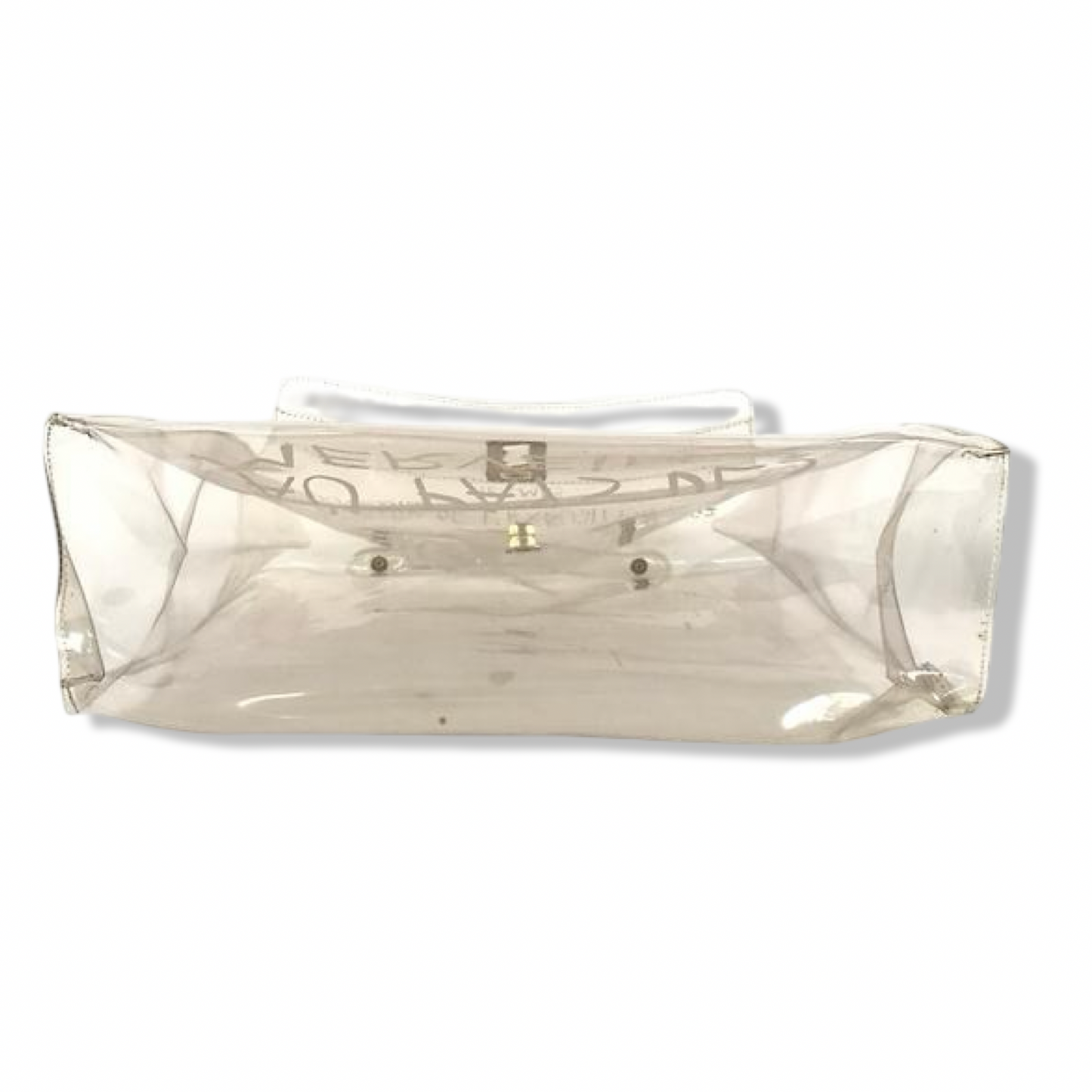 Pre-Owned Hermes Vinyl Souvenir De L'Exposition Kelly Clear - HER1031