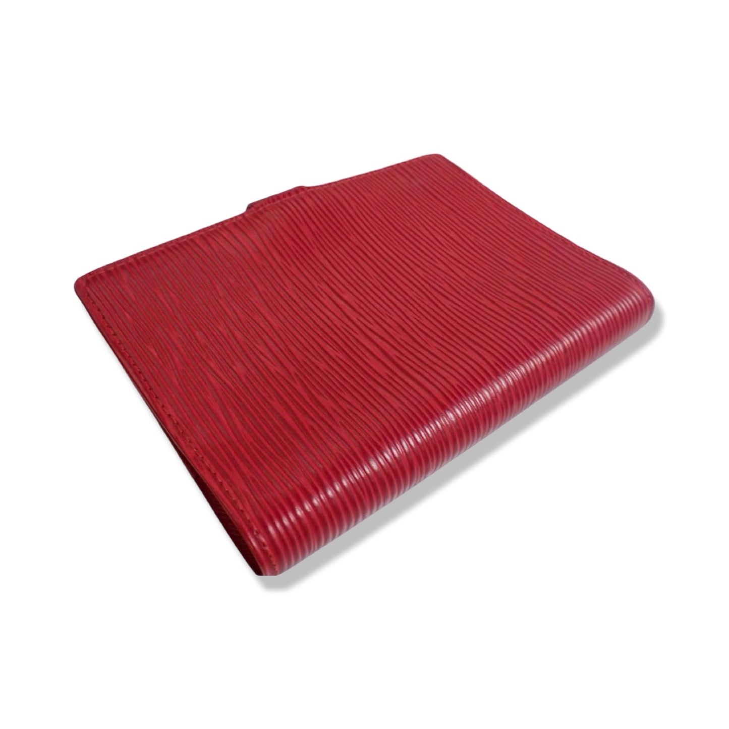 Pre-Owned Louis Vuitton Epi Leather Red Small Ring Agenda Cover - LV1929