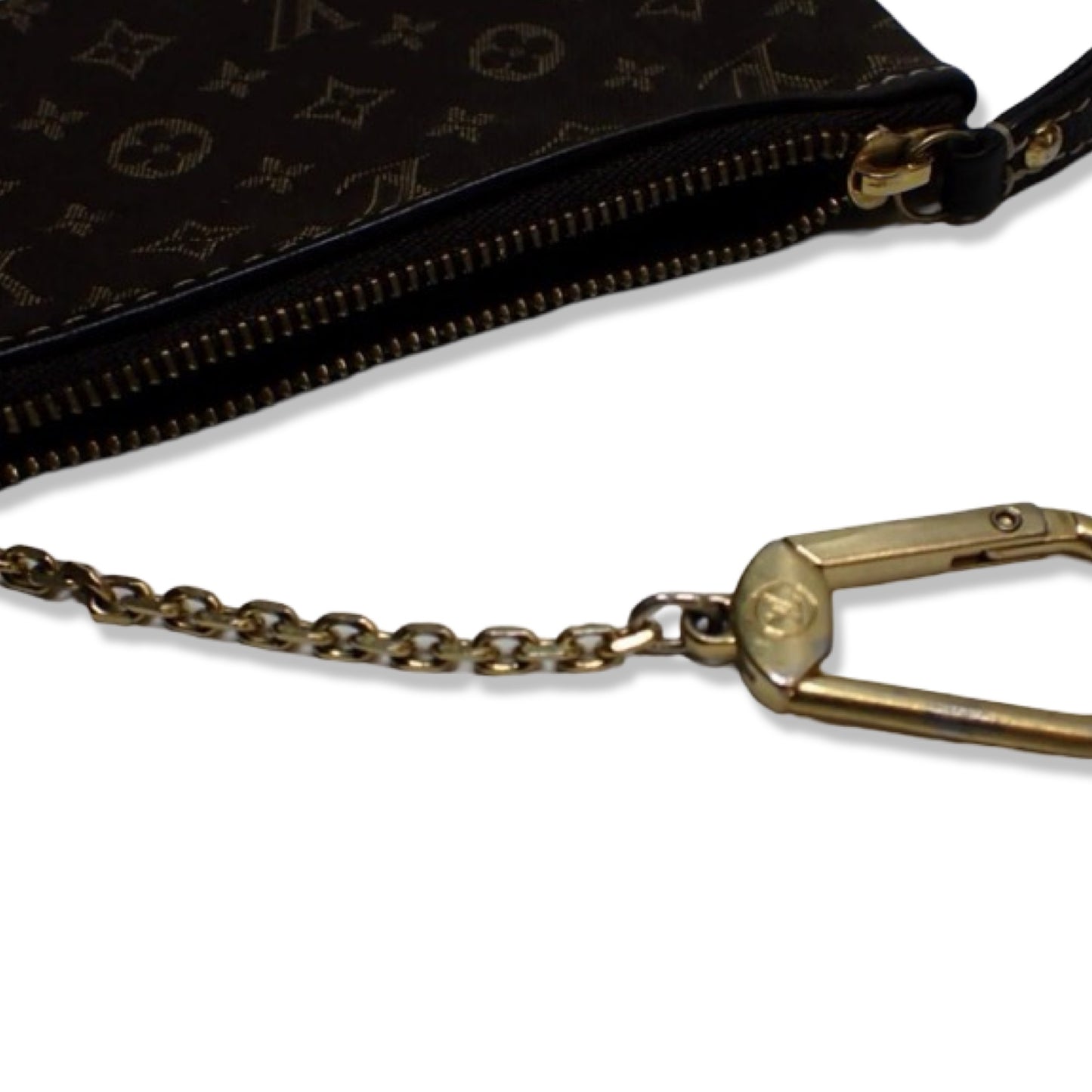 Pre-Owned Louis Vuitton Monogram MiniLin Canvas Pochette Cle Coin Key Pouch - LV1445