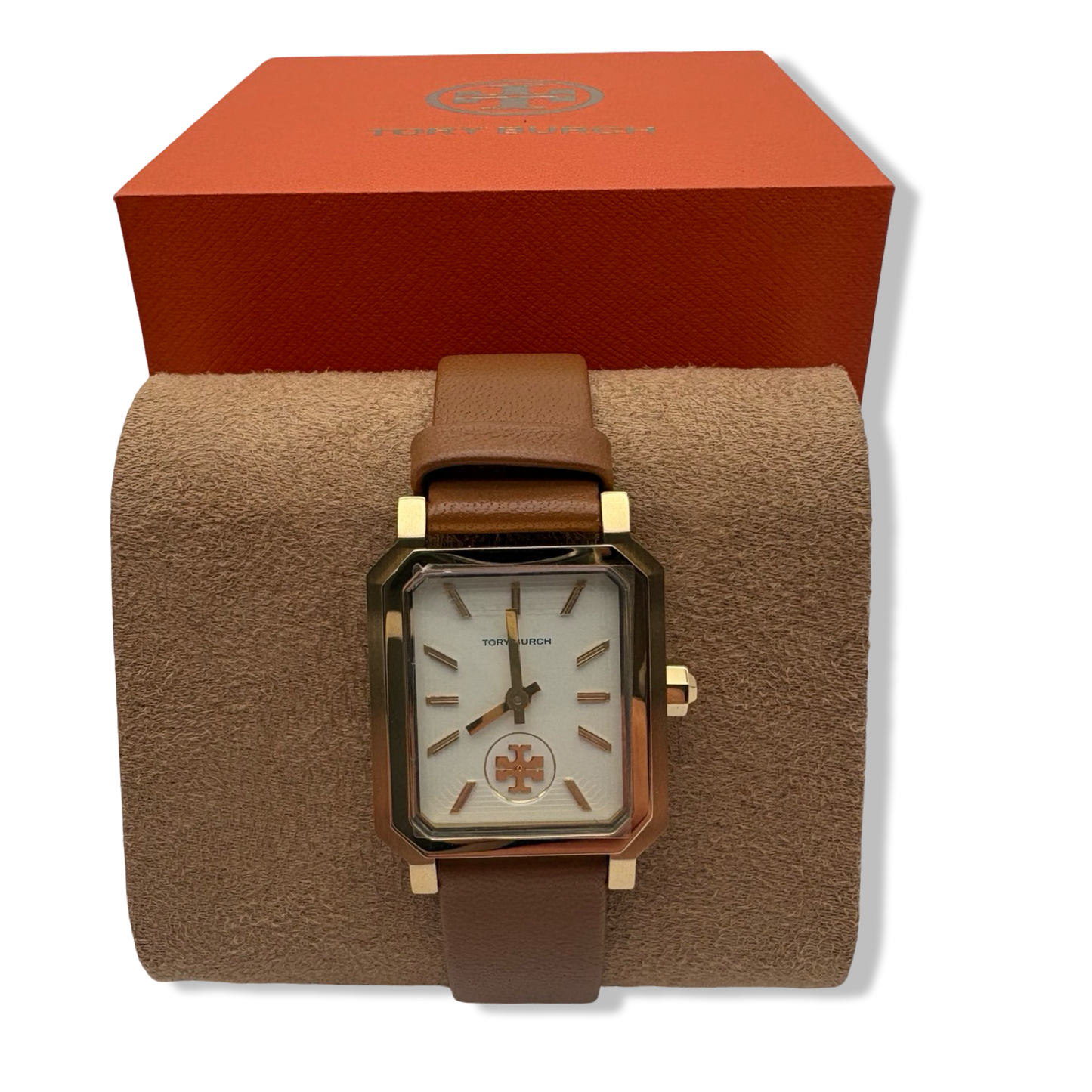 Pre-Owned Tory Burch Robinson Quartz Cream Dial Ladies Watch TBW1503 - B0892R5BPS