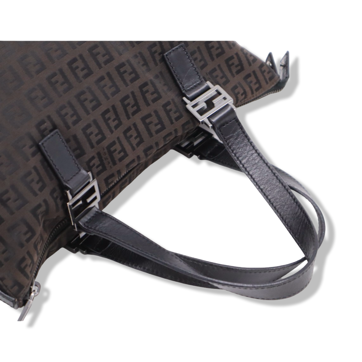 Pre-Owned Fendi Zucca Canvas Top Handle - FEN1033