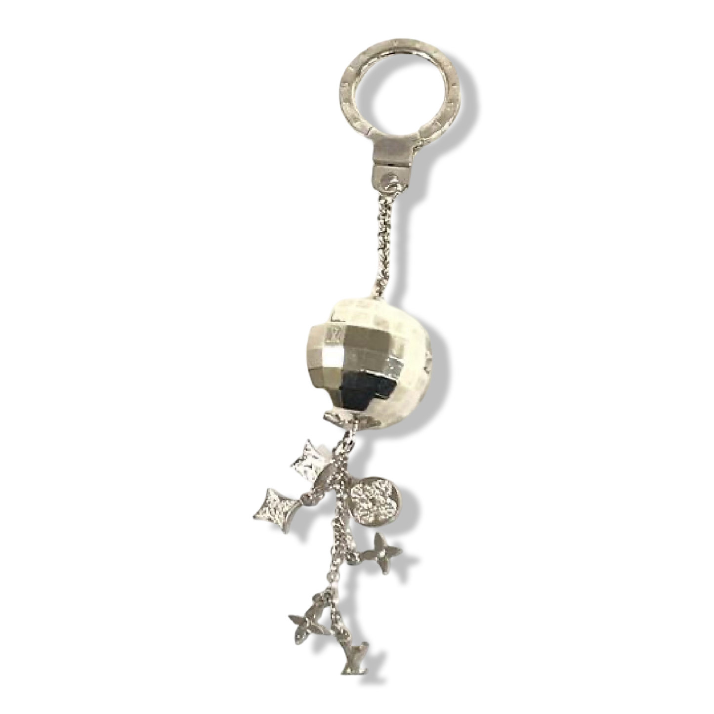 Pre-Owned Louis Vuitton Porte Cles Glitter Mirror Ball Charm - LV1979
