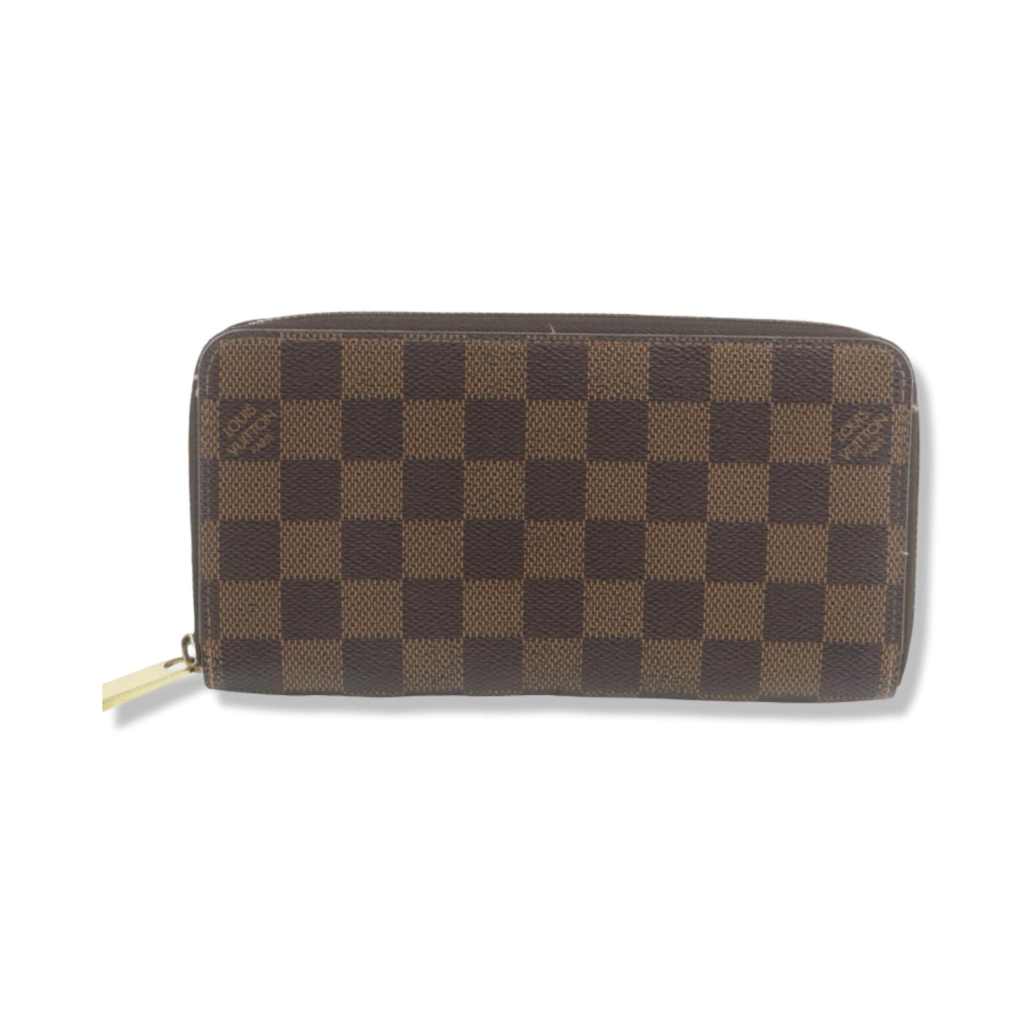Pre-Owned Louis Vuitton Damier Ebene Canvas Zippy Wallet - LV1589