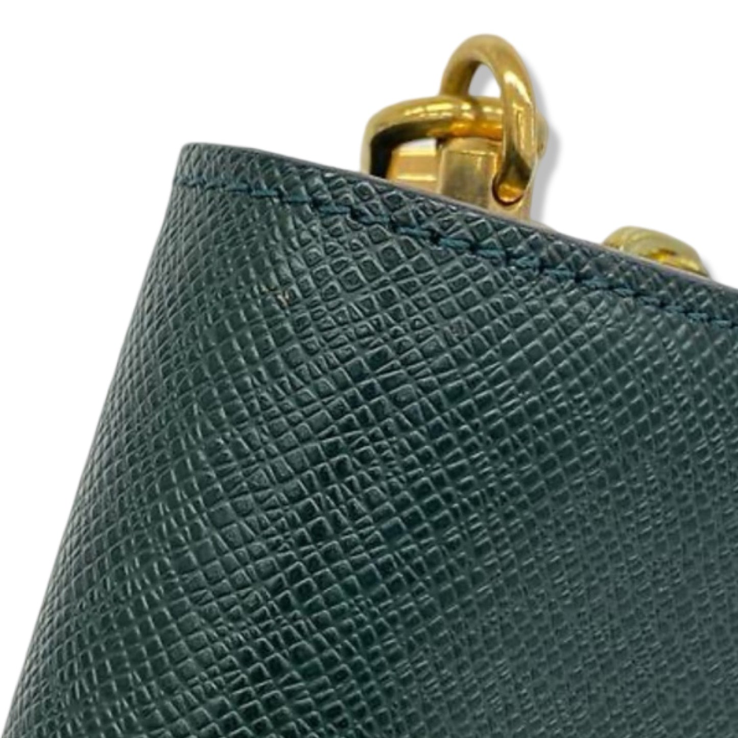 Pre-Owned Louis Vuitton Taiga Leather Green Orsay Clutch - LV1584