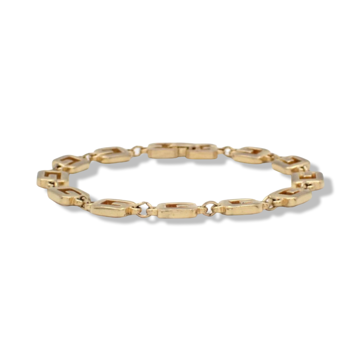 Pre-Owned Givenchy Gold Plated "G" Bracelet - GIV1033