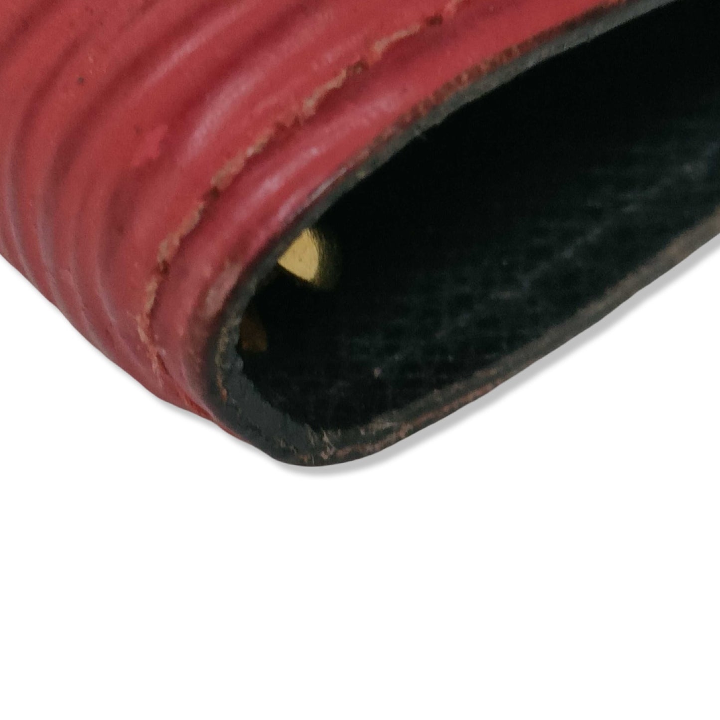 Pre-Owned Louis Vuitton Epi Leather Red Small Ring Agenda Cover - LV1905