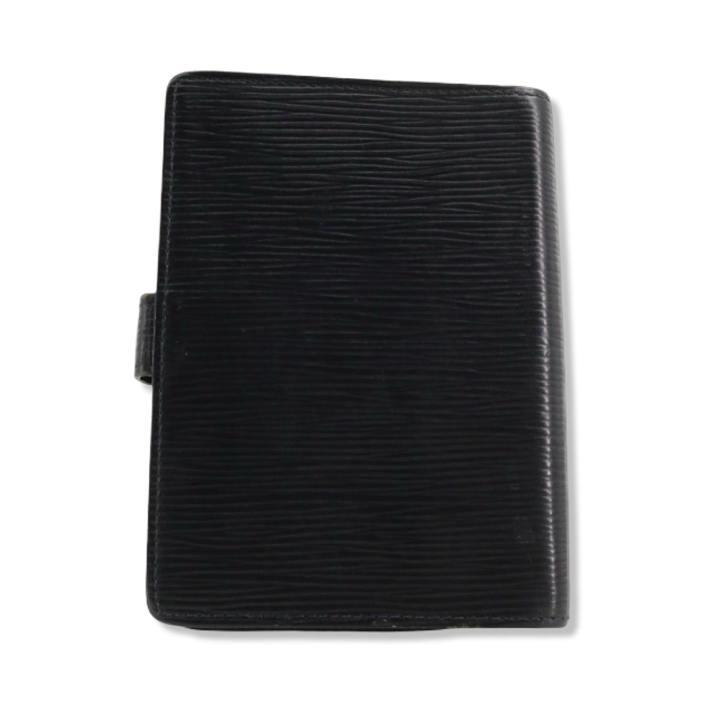 Pre-Owned Louis Vuitton Epi Leather Black Small Ring Agenda Cover - LV1993