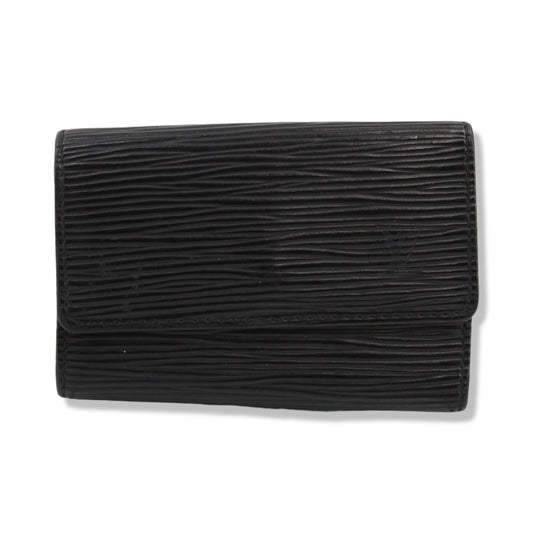 Pre-Owned Louis Vuitton Multicle 6 Key Case Black Epi Leather - LV1424