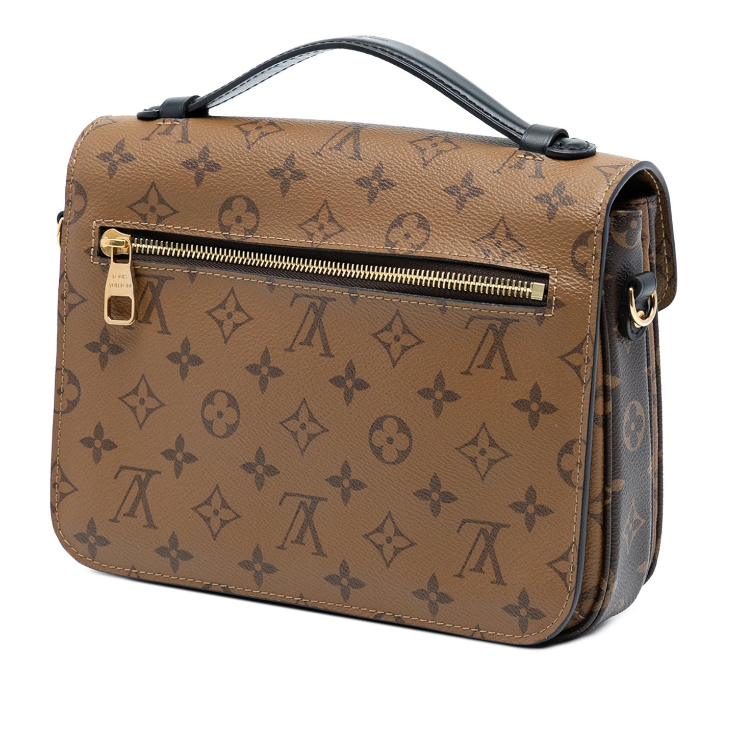 Pre-Owned Louis Vuitton Monogram Reverse Canvas Pochette Metis Crossbody - LV1670