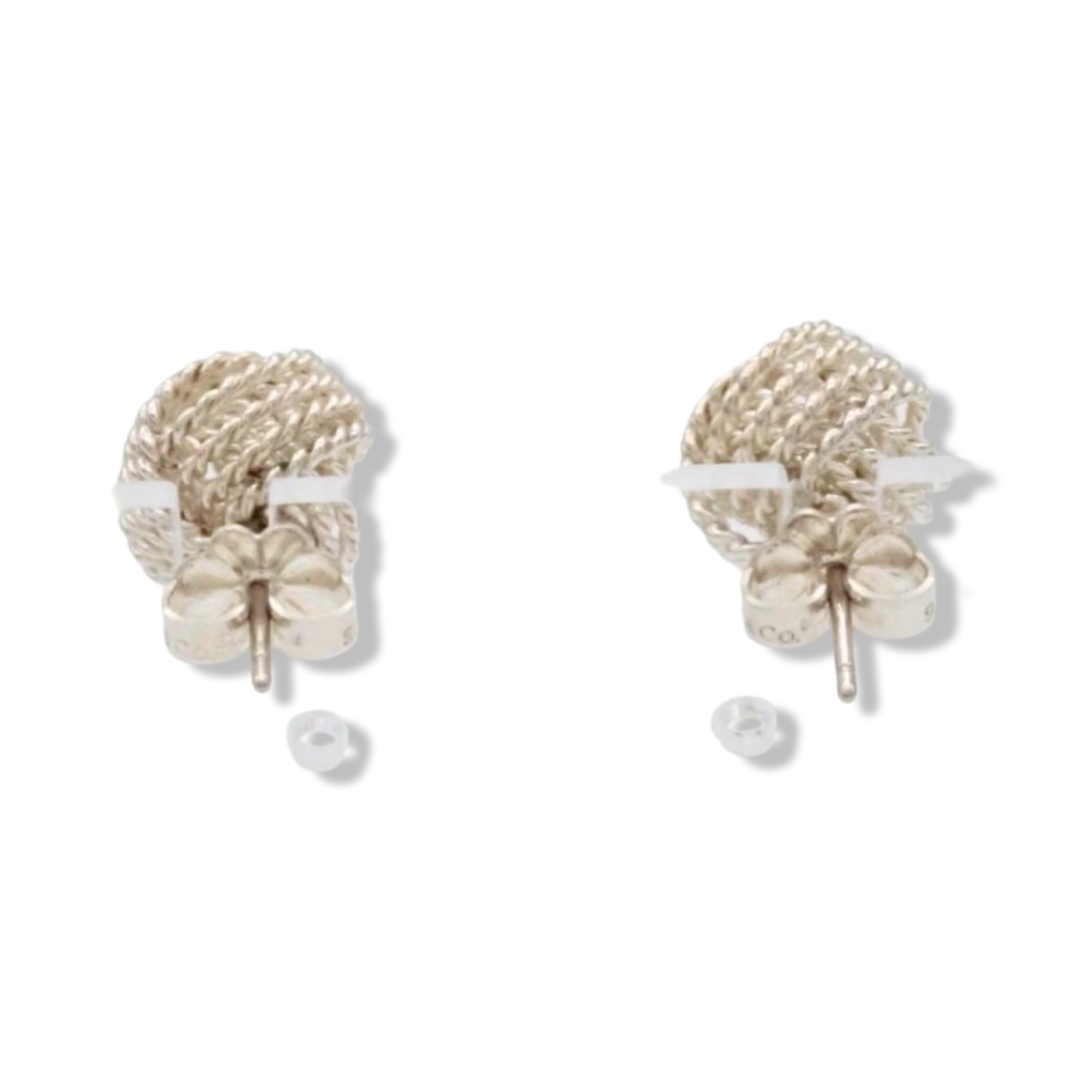 Pre-Owned Tiffany & Co. Silver Somerset Earrings - TIF1049