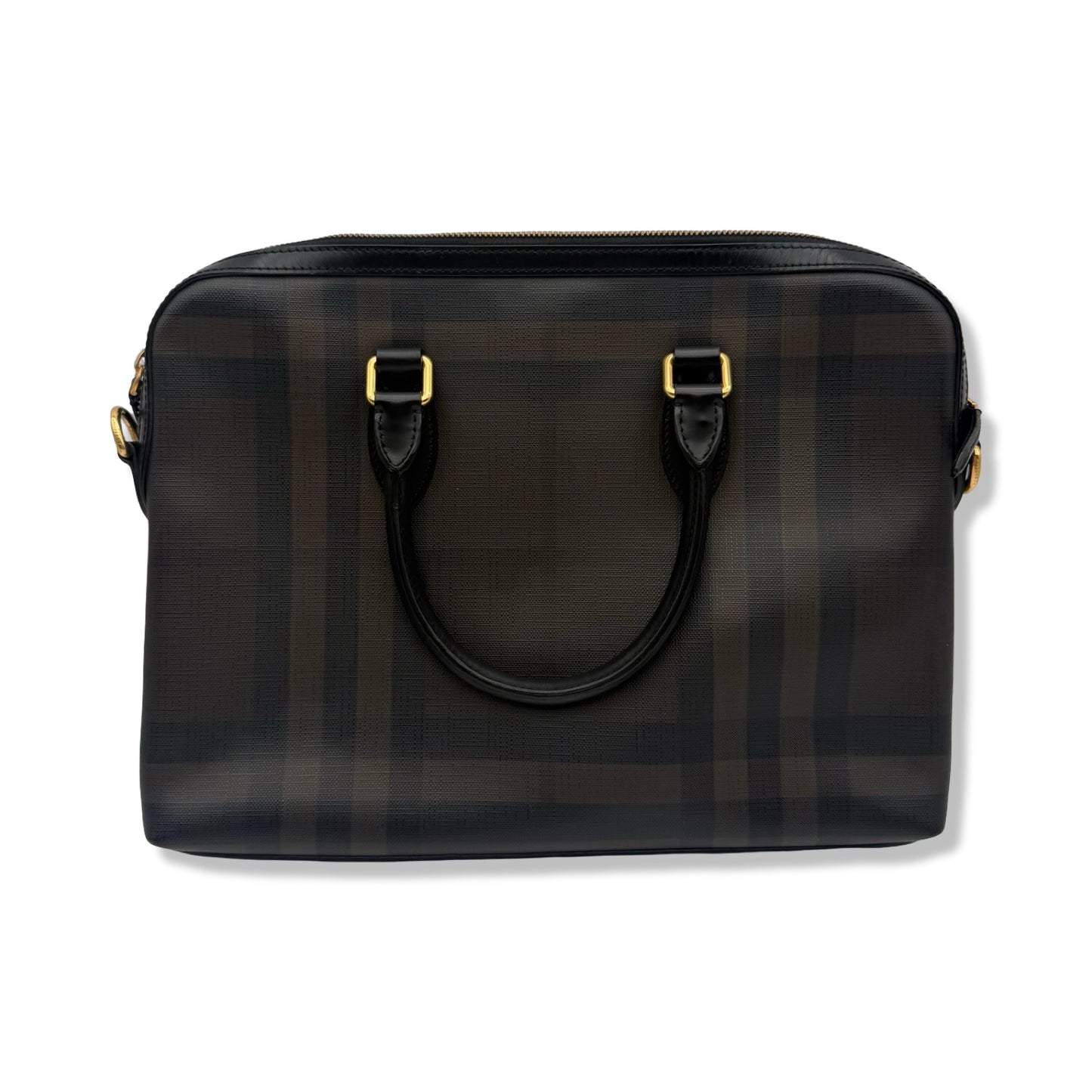 Pre-Owned Burberry Briefcase Coated Canvas - BB1065