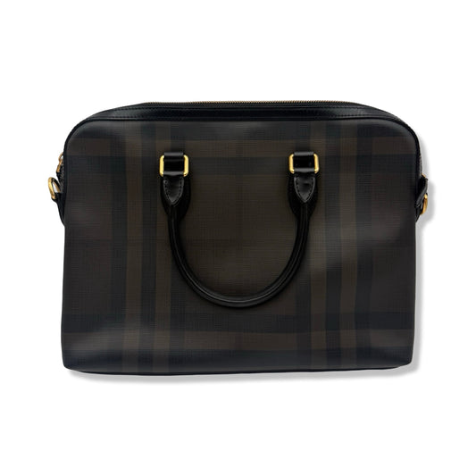 Pre-Owned Burberry Briefcase Coated Canvas - BB1065