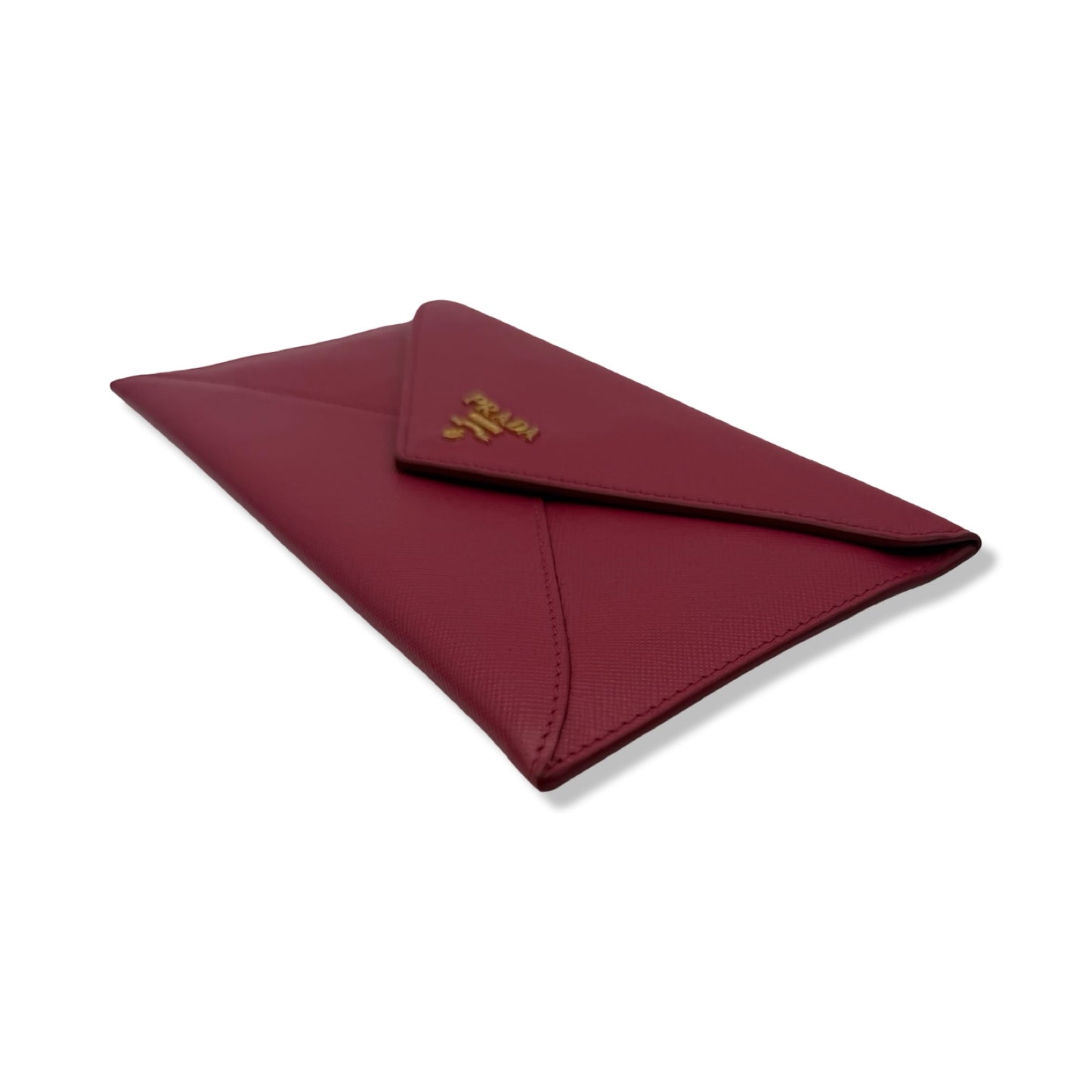 Pre-Owned Prada Saffiano Envelope Wallet - P1042