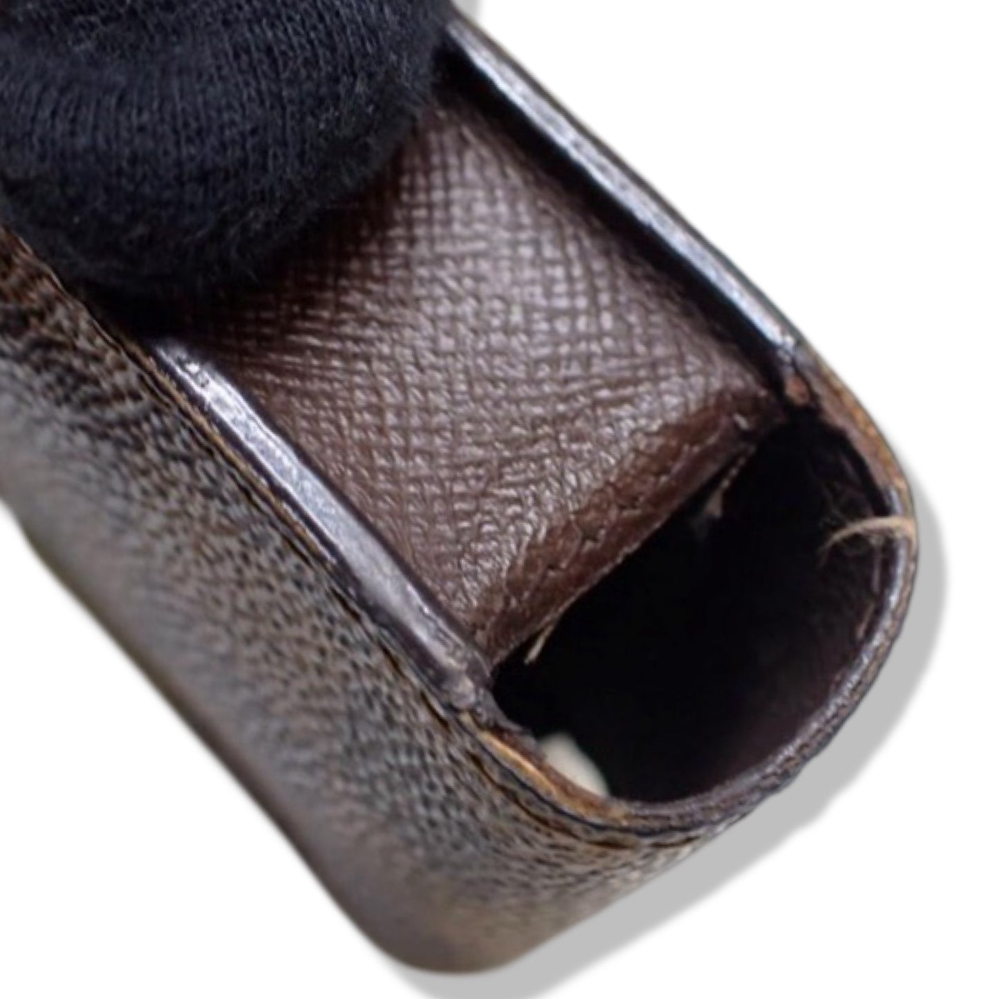 Pre-Owned Louis Vuitton Damier Ebene Canvas Mini Pouch - LV1526