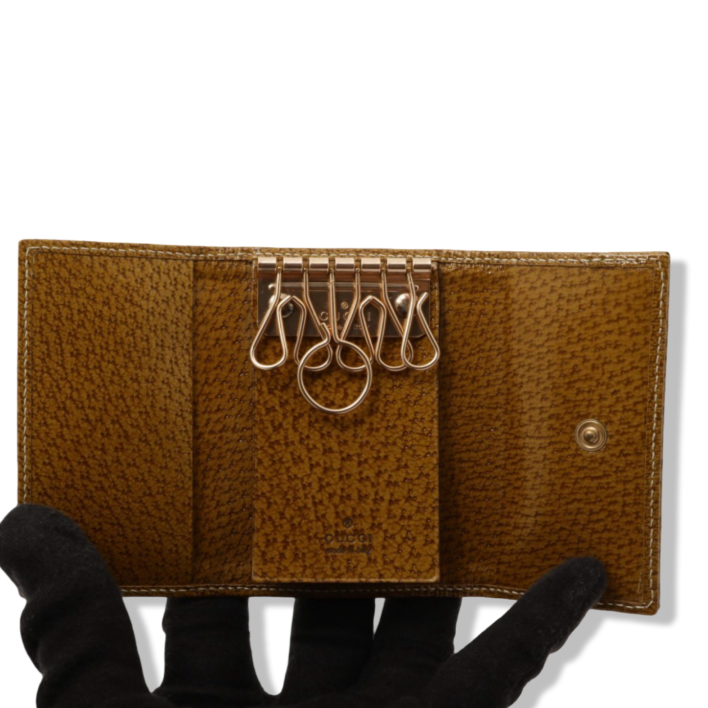 Pre-Owned Gucci Canvas Key Holder - G1205