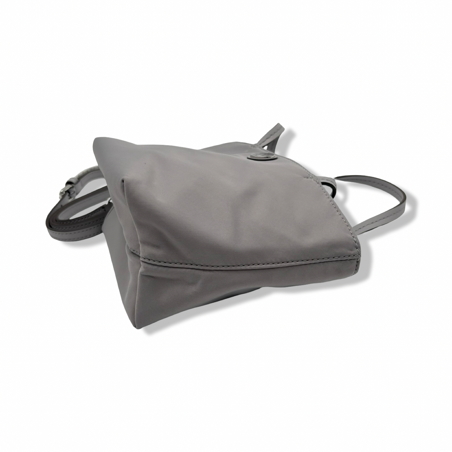 Pre-Owned Tory Burch Women's Ella Nylon Mini Tote (Bay Gray) - B0FHR96GR2