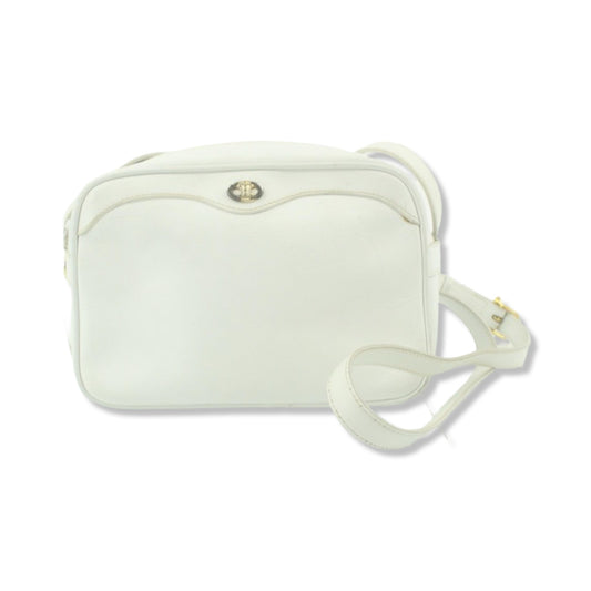 Pre-Owned Celine White Leather Crossbody - CELINE1019