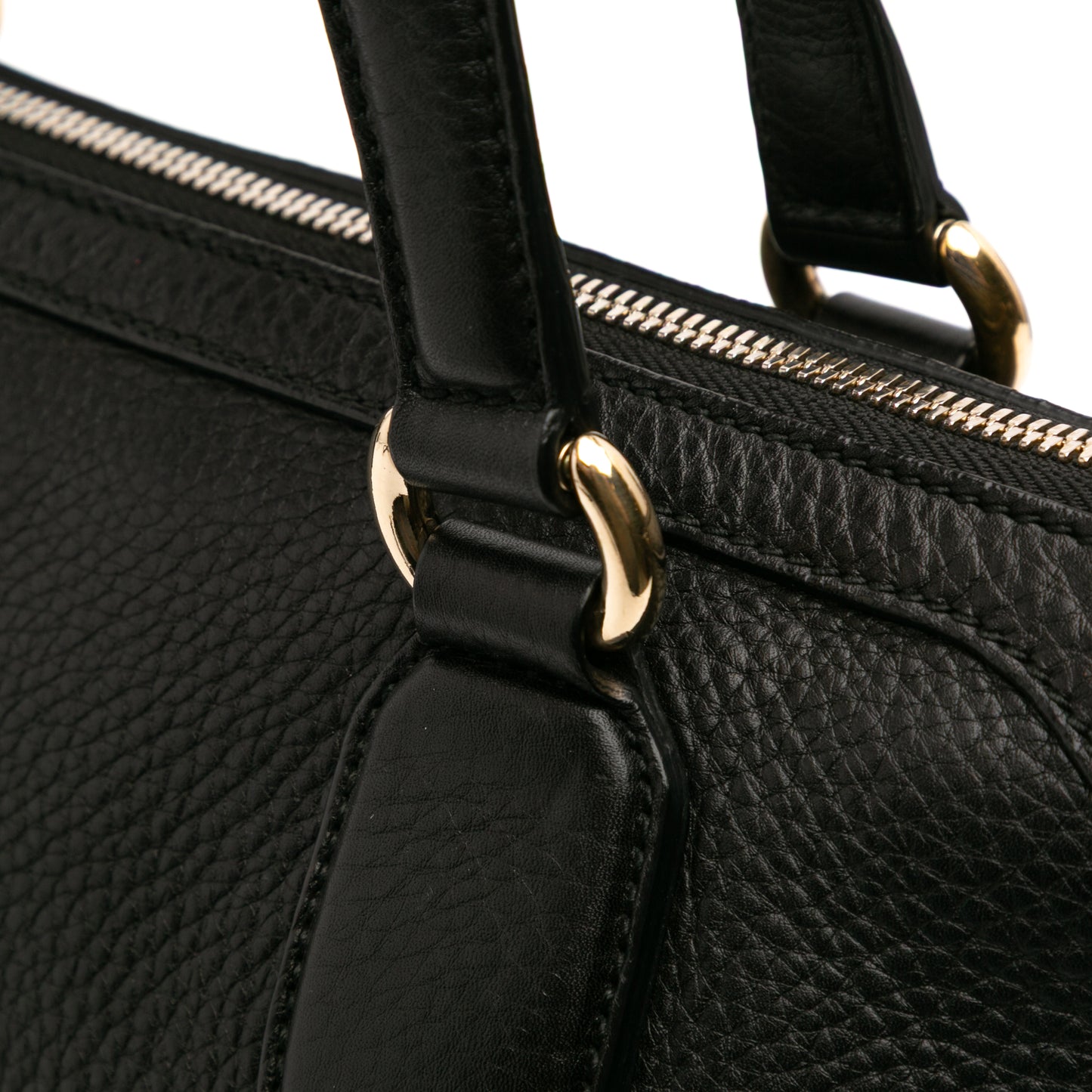Pre-Owned Gucci Small Leather Soho Working Satchel - G1084