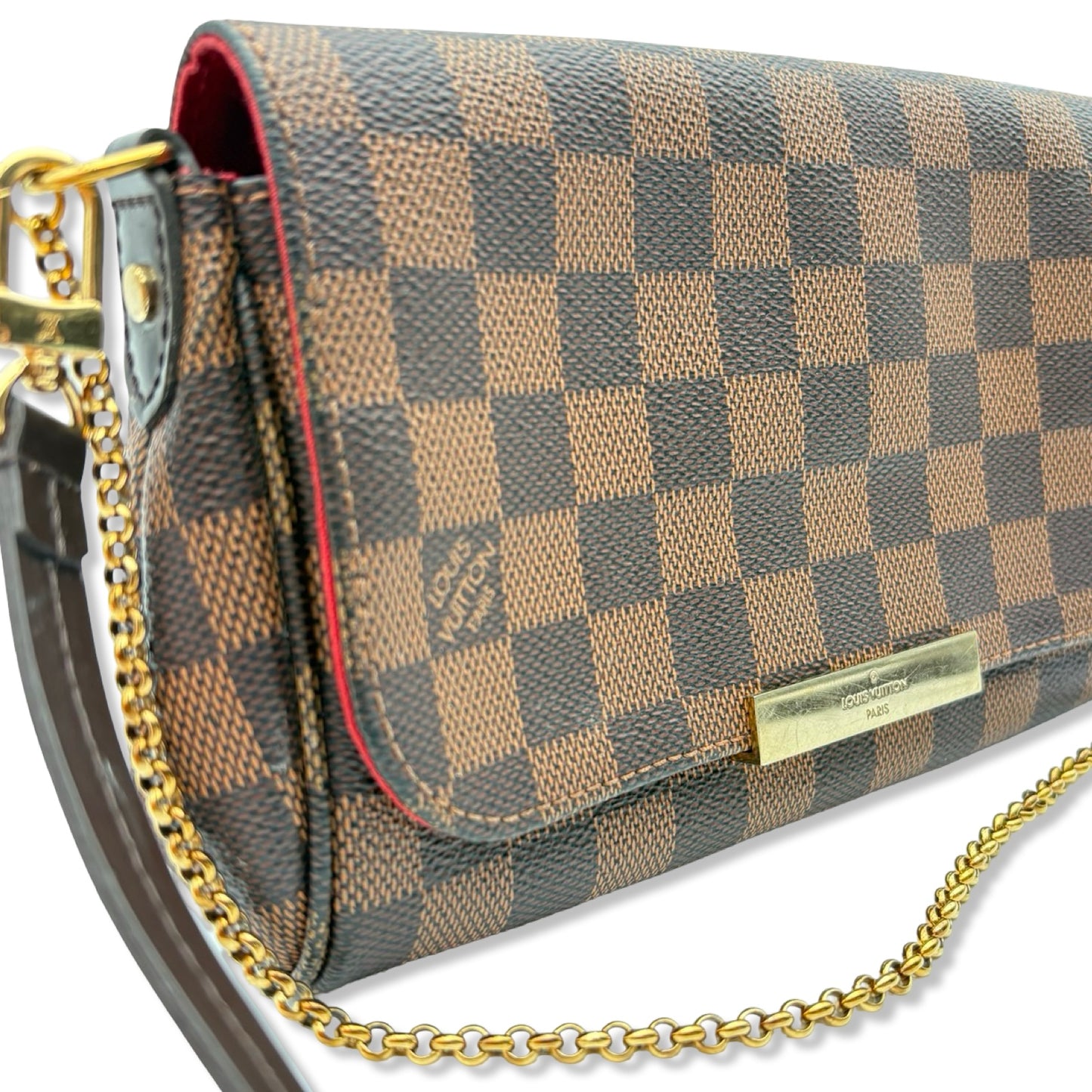 Pre-Owned Louis Vuitton Damier Ebene Canvas Favorite PM - LV2012