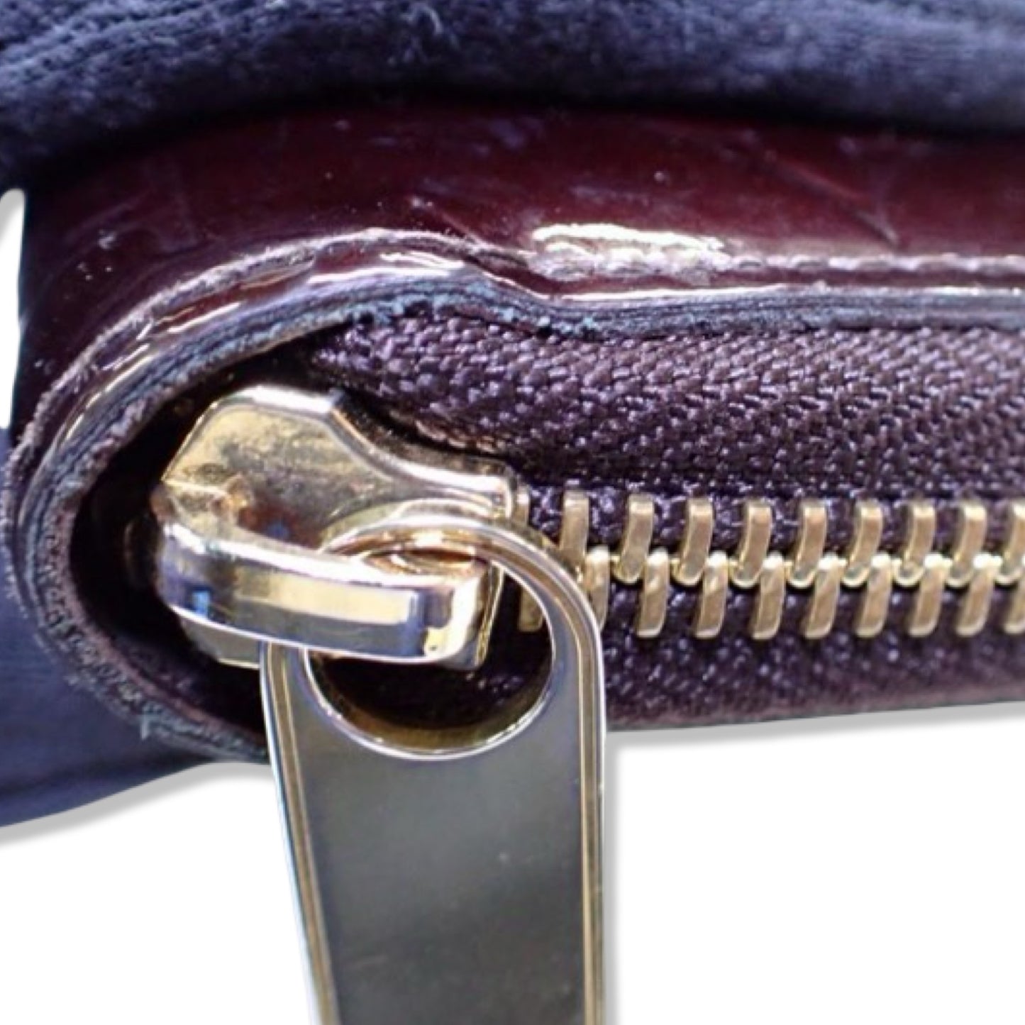 Pre-Owned Louis Vuitton Amarante Vernis Zippy Wallet - LV1365