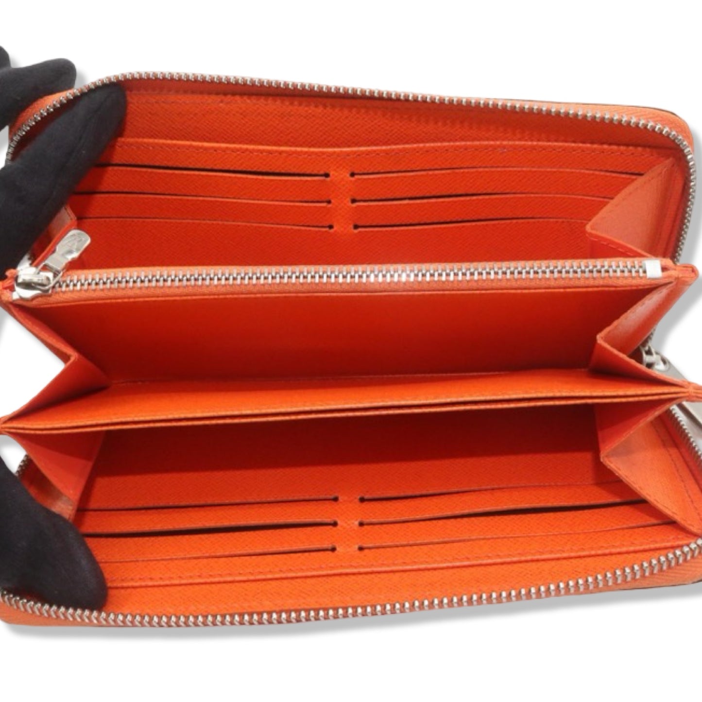 Pre-Owned Louis Vuitton Epi Leather Zippy Wallet Orange - LV1320