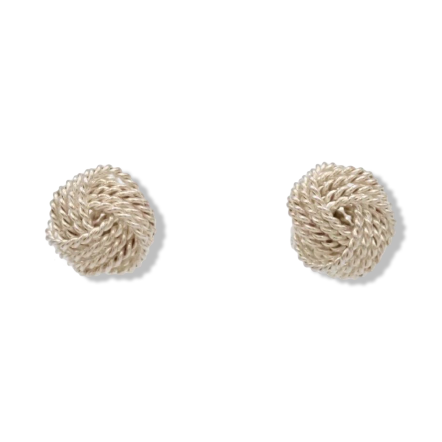 Pre-Owned Tiffany & Co. Silver Somerset Earrings - TIF1049
