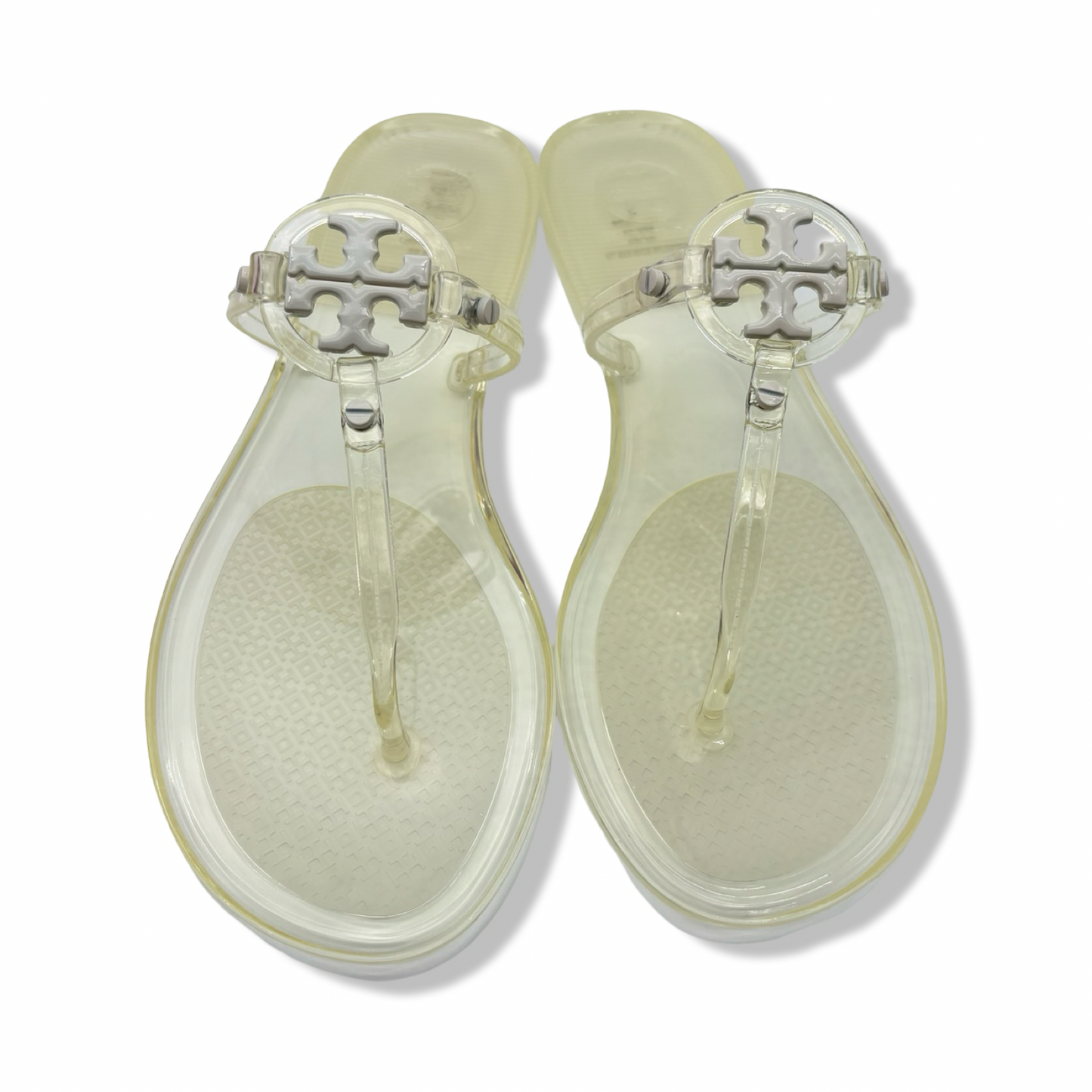 Pre-Owned Tory Burch Women's Mini Miller Flat Thong - Clear