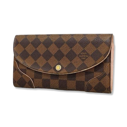 Pre-Owned Louis Vuitton Damier Ebene Canvas Sarah Wallet - LV1599