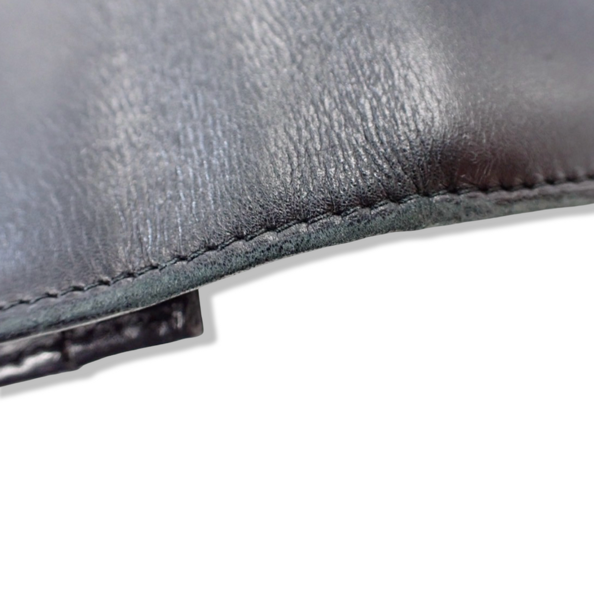 Pre-Owned Ferragamo Vara Ribbon Long Wallet in Black - FER1009